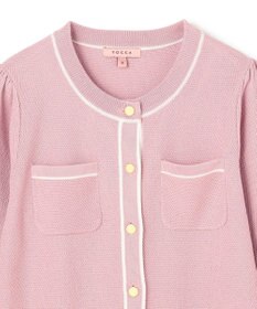 TOCCA 【鈴木ゆうかさん着用】HONEYCOMB MESH KNIT カーディガン