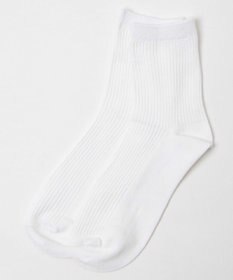 WEGO 無地リブソックス（丈14㎝）