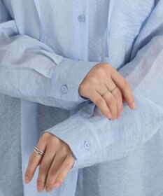 WEGO 【2026年春夏新作】シアーフードシャツ