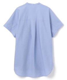 UNFILO L ワッシャーブロード ブザムロングシャツ