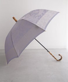 槇田商店 Kirie ペイズリー アイスブルー 長傘