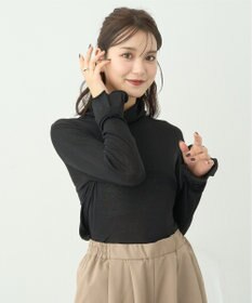 earth music&ecology シアードッキングタートルプルオーバー