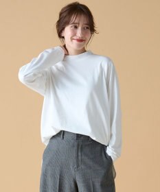 ANY モックネックプルオーバー