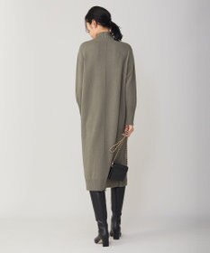 ICB L 【WEB限定カラーあり】 ソフトカシミヤミックス ハイネックワンピース