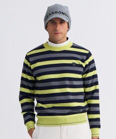 23区GOLF  【MEN】リバーシブルニット 防風裏地 2WAY ネイビー系1