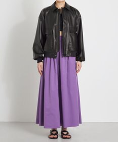 NAVE 【Nave】フェイクラムスキン ブルゾン