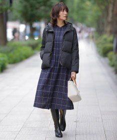 J.PRESS LADIES S 【洗える】タフタダウン ショート丈 コート