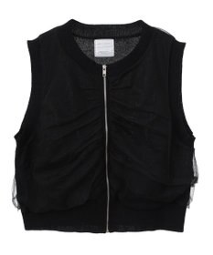 Green Parks チュールドッキングニットｚｉｐベスト