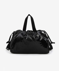 LeSportsac E/W CITY DRAWSTRING BAG??? /アップタウンブラックシャイン/ブラック