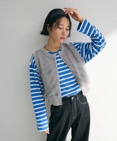 Green Parks チュールドッキングニットｚｉｐベスト