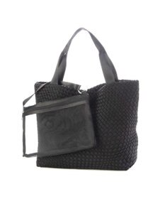 UNBILLION ポーチ付きネオプレーンメッシュビッグトートバッグ