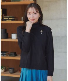 Tiaclasse 【安田美沙子さん着用】キュービックリボンモチーフブローチ