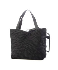 UNBILLION ポーチ付きネオプレーンメッシュビッグトートバッグ