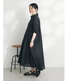CRAFT STANDARD BOUTIQUE インド綿Ａラインシャツワンピース