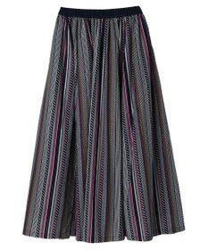 Green Parks ・ＥＬＥＮＣＡＲＥ　ＤＵＥ　マルチストライプスカート