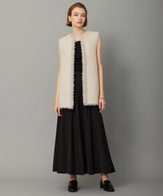 ICB 【洗える】 エステルメモリータフタ ロングスカート