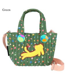 tsumori chisato CARRY きらネコてんてん ハンドバッグ 2way ショルダーバッグ