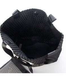 UNBILLION ポーチ付きネオプレーンメッシュビッグトートバッグ