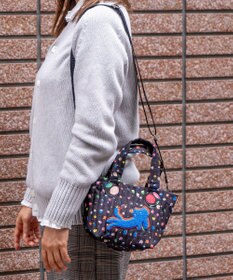 tsumori chisato CARRY きらネコてんてん ハンドバッグ 2way ショルダーバッグ