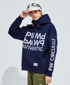 PW CIRCULUS 【NEWデザイン】【MEN】 LOGO graphic  デタッチャブルフーディー