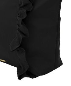 Maison de FLEUR 撥水加工フロントフリル３ルームトートＬａｒｇｅ