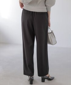 組曲 L 【加藤ローサさん着用】ツイル起毛ストレート パンツ