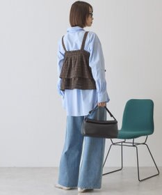 AMERICAN HOLIC シアーチェックビスチェ