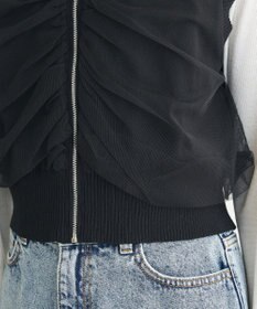 Green Parks チュールドッキングニットｚｉｐベスト