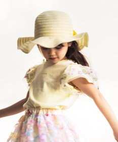 ANY KIDS フラワーチュール半袖Tシャツ