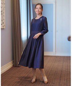 Tiaclasse 【安田美沙子さん着用】キュービックリボンモチーフブローチ