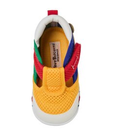 MIKI HOUSE HOT BISCUITS 【11.5-13.5cm】かかと顔 メッシュ ファーストベビーシューズ