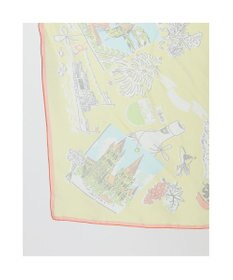 UNBILLION カシュネ cache nez / 横浜アーカイブシフォンスカーフ「スイス」