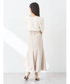 earth music&ecology パール付きマーメイドスカート