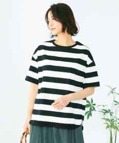 洗える】リンガーボーダー Tシャツ / any FAM | ファッション通販