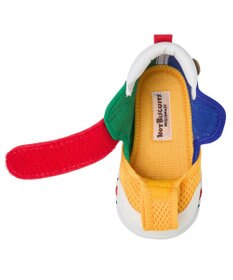 MIKI HOUSE HOT BISCUITS 【11.5-13.5cm】かかと顔 メッシュ ファーストベビーシューズ