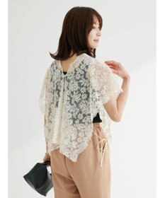 Green Parks ・ＳＵＧＡＲ　ＳＰＯＯＮ　２ｗａｙ刺繍レースベスト