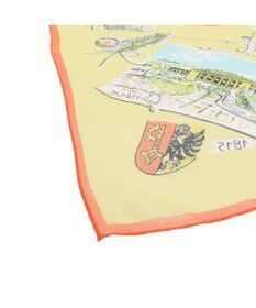 UNBILLION カシュネ cache nez / 横浜アーカイブシフォンスカーフ「スイス」