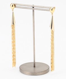 GRACE CONTINENTAL チェーンタッセルピアス