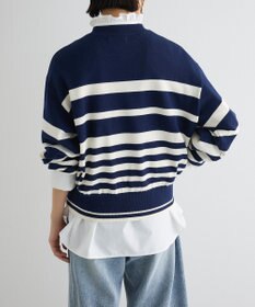 Green Parks スウェットライクニットプルオーバー