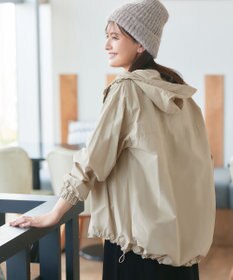 Tiaclasse 【新色追加・洗える】撥水ドロストマウンテンパーカー