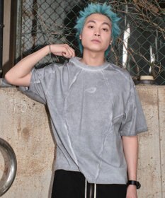 WEGO 【ユニセックス着用ITEM/MLサイズ展開】コールドダイスウィッチングロゴT（SS）