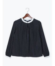 Te chichi スクエアチャームフロントタックブラウス