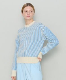 JOSEPH 【洗える】バイオテープコットン　ラウンドネックニット