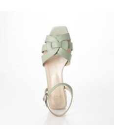 Riz raffinee <Riz raffinee>スクエア編込みストラップサンダル