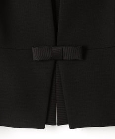 自由区 FORMAL 【ウォッシャブル対応】ドビーボーダーリボン ジャケット+ワンピース