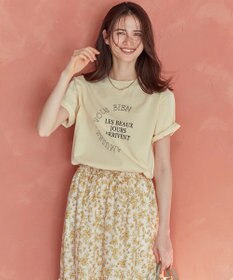 23区 L 【SLOW/一部店舗限定】エフォートレス プリントTシャツ