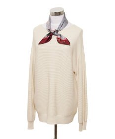 MOONBAT 【WEB限定】PAUL & JOE ACCESSOIRES シルクツイル キャットコラージュスカーフ 58×58cm