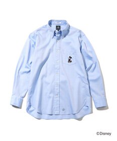 J.PRESS MEN 【DISNEY COLLECTION】【UNISEX】ピンオックス シャツ/ B.D. / ミッキーマウス