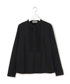 ICB L イージージョーゼット ピンタックカットソー