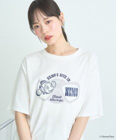 earth music&ecology Ｆｉｎｄｉｎｇ　Ｎｅｍｏ／シリコンプリントＴシャツ